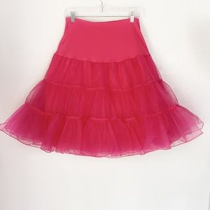 Shimaly Petticoat 26 inches hot pink from Amazon